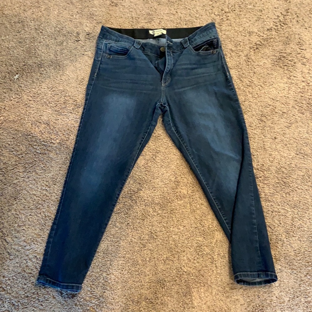 Democracy absolution Capri jeans
